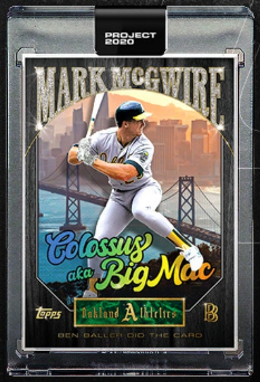 Topps Topps PROJECT 2020 Card 178 - 1987 Mark McGwire by Oldmanalan