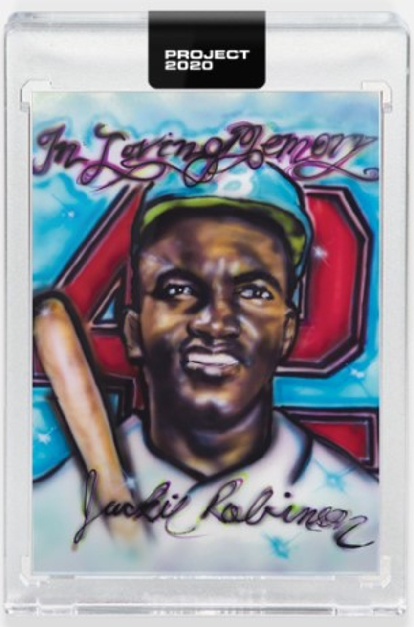 MLB Project 2020 Baseball Jackie Robinson Trading Card 42 Topps - ToyWiz