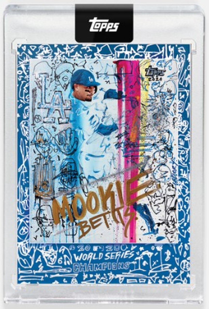 2020 Topps x Ben Baller Los Angeles Dodgers World Series Champions