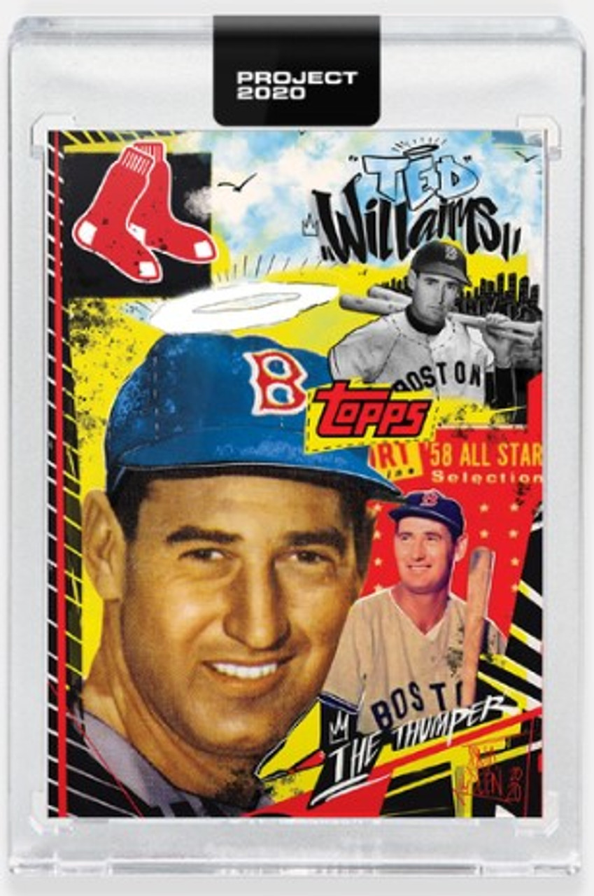 Topps Project 2020 Ted Williams #350 by King Saladeen (PRE-SALE) - Wheeler  Collection