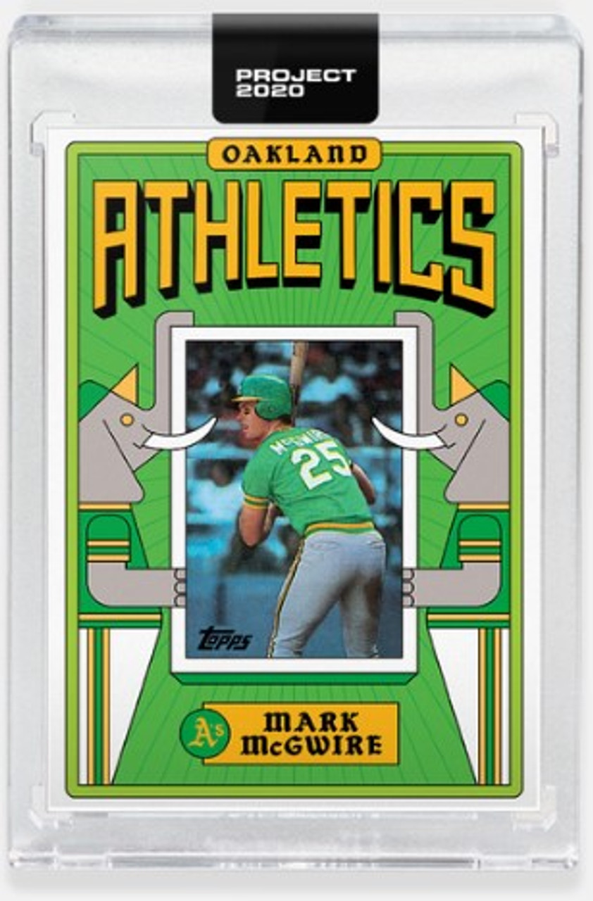 Topps PROJECT 2020 Card 97 - 1987 Mark McGwire by Andrew