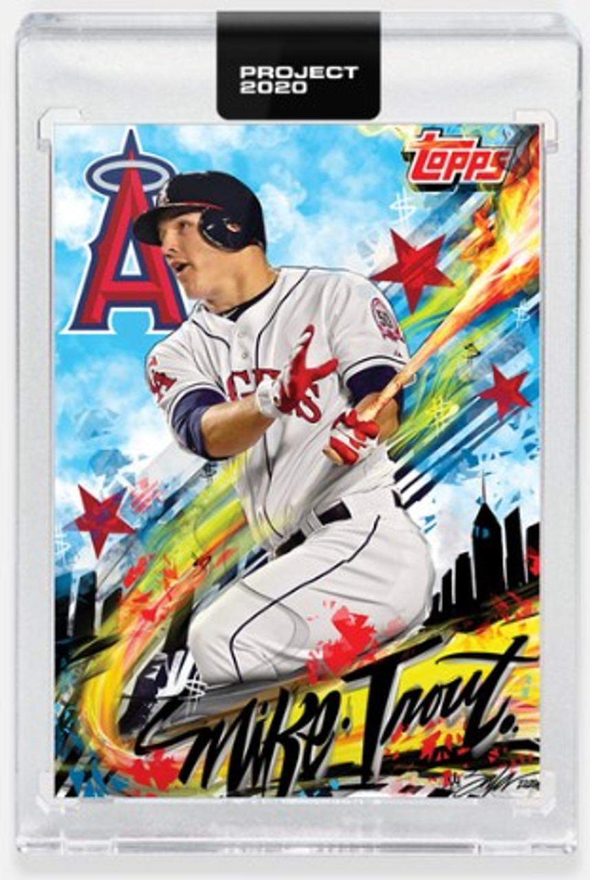 Topps Project 2020 Mike Trout #399 by King Saladeen (PRE