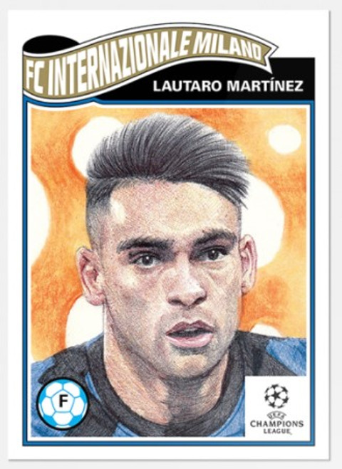 Topps Living Set - UCL - Card #284- Lautaro Martínez (pre-sale)