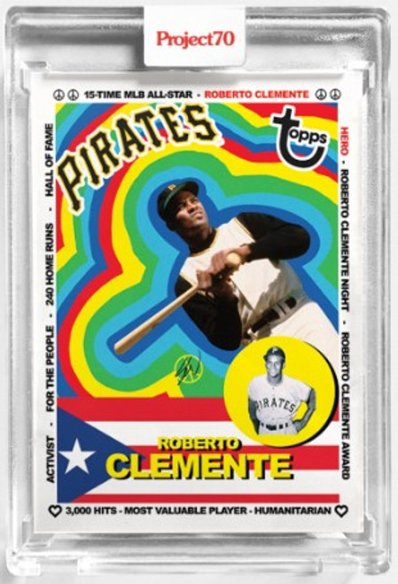 Topps Project 70 Roberto Clemente #18 by Sean Wotherspoon (PRE-SALE)