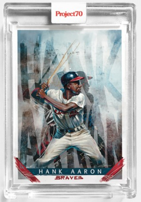 Topps Project 70 Hank Aaron #609 by Tyson Beck (PRE-SALE)