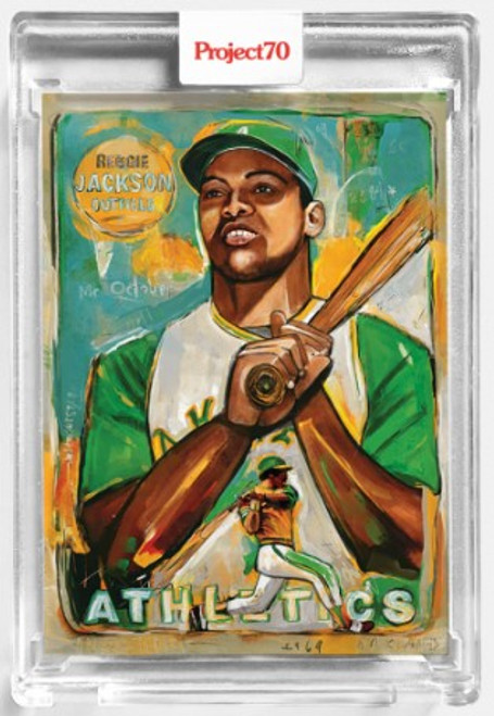 Topps Project 70 Reggie Jackson #38 by Andrew Thiele (PRE-SALE)