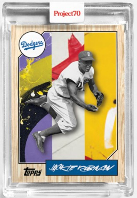 Topps Project 70 Jackie Robinson #42 by Futura (PRE-SALE)