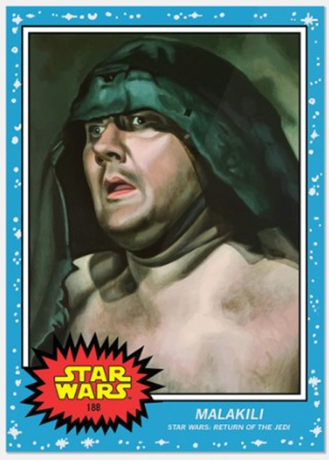 Topps Living Set - Star Wars - Card #188 - Malakili (pre-sale)