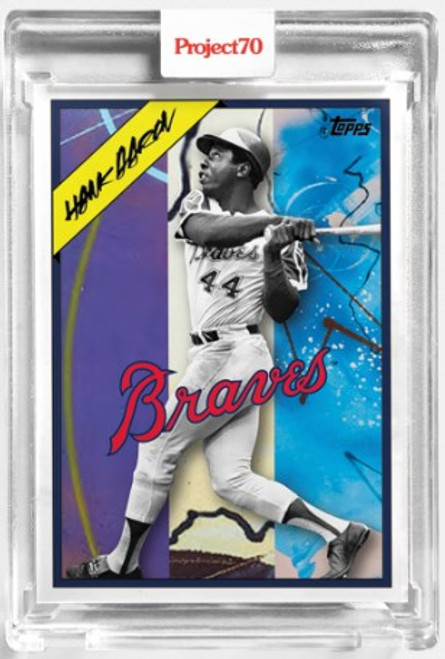 Topps Project 70 Hank Aaron #66 by Futura (PRE-SALE)