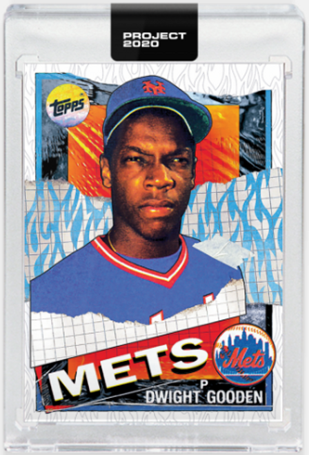 Dwight Gooden #12 Project 2020 by Tyson Beck - front