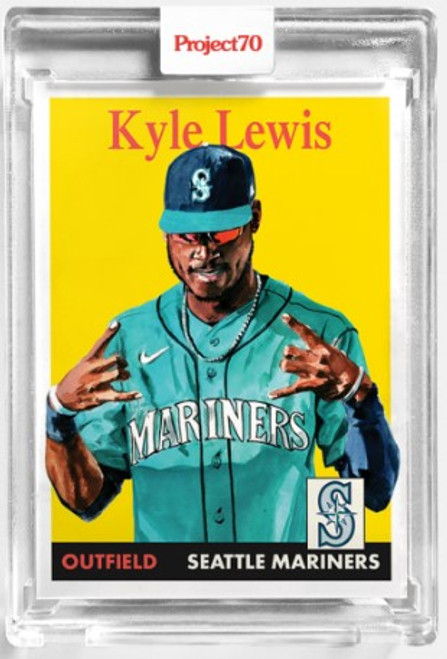 Topps Project 70 Kyle Lewis #87 by Jacob Rochester (PRE-SALE)