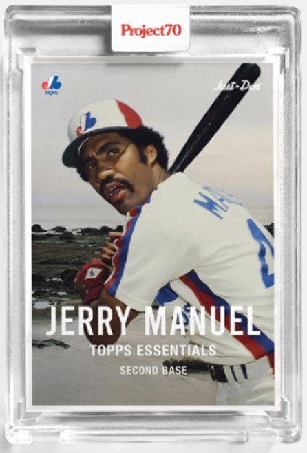 Topps Project 70 Jerry Manuel #102 by Don C (PRE-SALE)