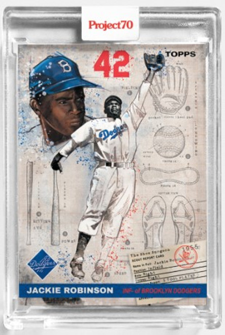 Topps Project 70 Jackie Robinson #125 by The Shoe Surgeon (PRE-SALE)