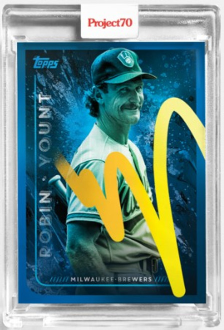 Topps Project 70 Robin Yount #136 by Mikael B (PRE-SALE)