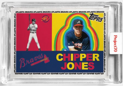 Topps Project 70 Chipper Jones #169 by Sean Wotherspoon (PRE-SALE)