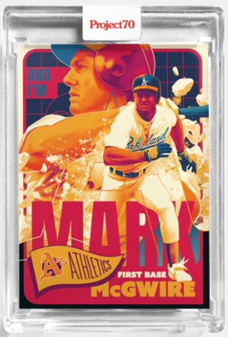 Topps Project 70 Mark McGwire #179 by Matt Taylor (PRE-SALE)