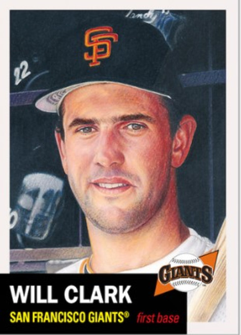 Topps Living Set - Card #415 - Will Clark (Pre-Sale)