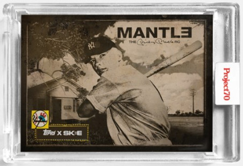 Topps Project 70 Mickey Mantle #216 by DJ Skee (PRE-SALE)