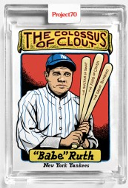 Topps Project 70 Babe Ruth #227 by Chinatown Market (PRE-SALE)