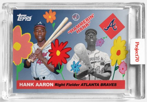 Topps Project 70 Hank Aaron #245 by Sean Wotherspoon (PRE-SALE)