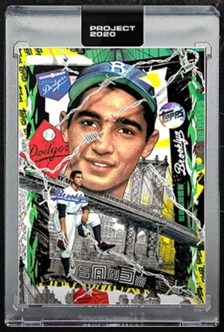 Sandy Koufax #99 by Tyson Beck -front