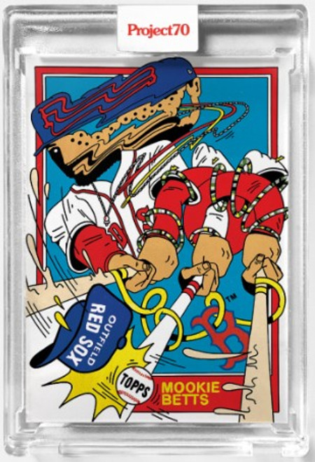 Topps Project 70 Mookie Betts #89 by Snoop Dogg (PRE-SALE