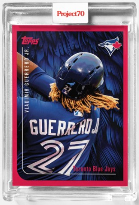 Topps Project 70 Vladimir Guerrero Jr. #825 by Alex Pardee (PRE