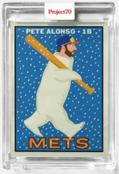 Topps Project 70 Pete Alonso #281 by Keith Shore (PRE-SALE)