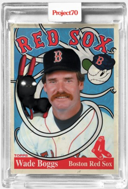 Topps Project 70 Wade Boggs #298 by Greg 'CRAOLA' Simkins (PRE-SALE)