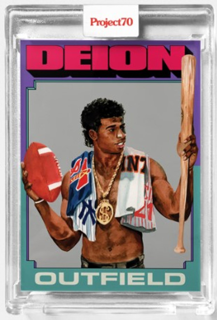 Topps Project 70 Deion Sanders #300 by Jacob Rochester (PRE-SALE)