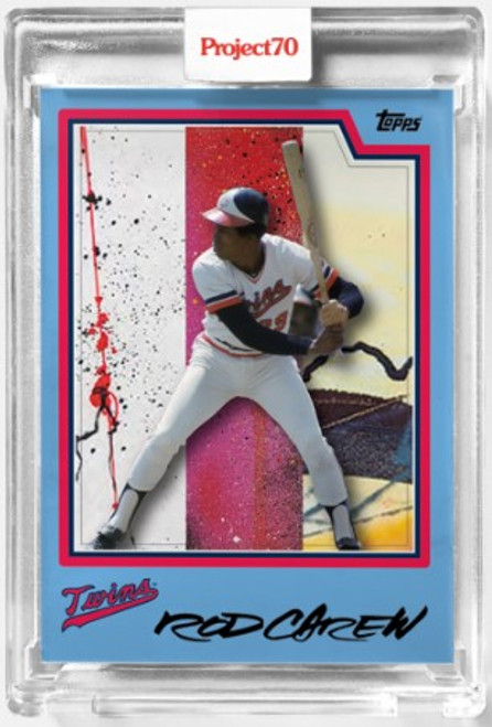 Topps Project 70 Rod Carew #314 by FUTURA (PRE-SALE)