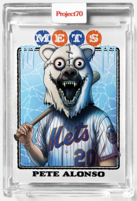 Topps Project 70 Pete Alonso #355 by Alex Pardee (PRE-SALE)
