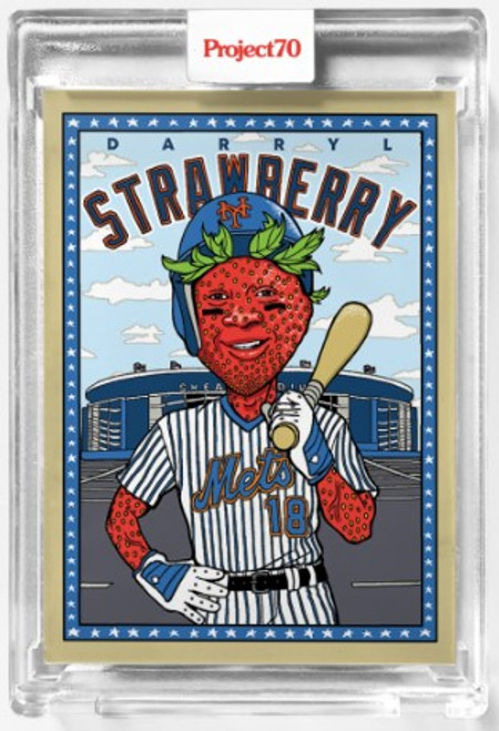 Topps Project 70 Darryl Strawberry #381 by Chinatown Market (PRE-SALE)