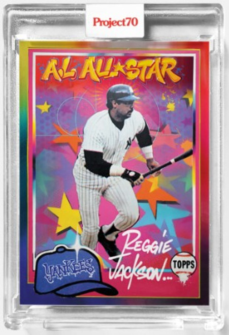 Topps Project 70 Reggie Jackson #428 by RISK (PRE-SALE)