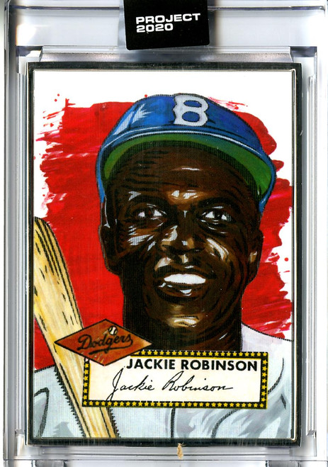 Topps Project 2020 - Jackie Robinson #42 Artist Proof by Blake Jamieson #06/20