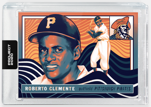 Roberto Clemente #103 by Matt Taylor P2020 -front