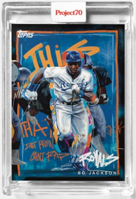 Topps Project 70 Bo Jackson #449 by Chuck Styles (PRE-SALE)