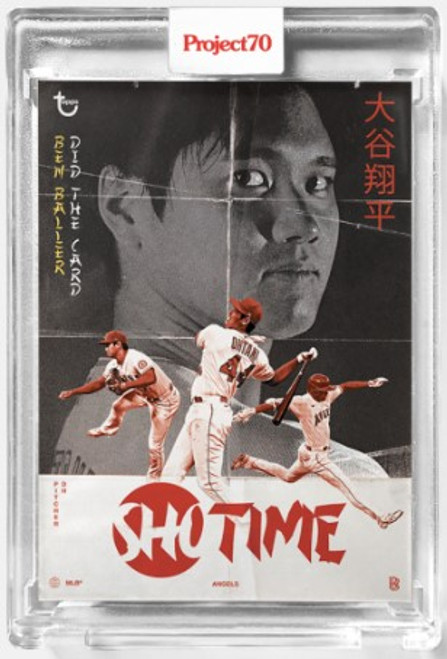 Topps Project 70 Shohei Ohtani #454 by Ben Baller (PRE-SALE)