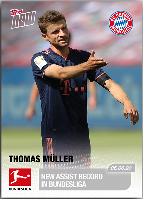 Thomas Muller #169 Topps Now- front