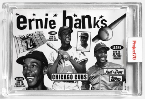 Topps Project 70 Ernie Banks #503 by Don C (PRE-SALE)