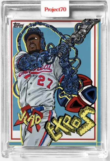 Topps Project 70 Vladimir Guerrero Sr. #513 by Distortedd (PRE-SALE)