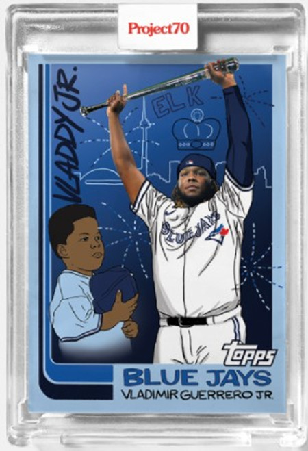 Topps Project 70 Vladimir Guerrero Jr. #571 by Sophia Chang (PRE-SALE)