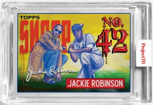 Topps Project 70 Jackie Robinson #573 by Snoop Dogg (PRE-SALE)