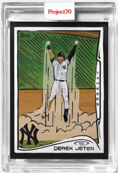 Topps Project 70 Derek Jeter #608 by Joshua Vides (PRE-SALE)