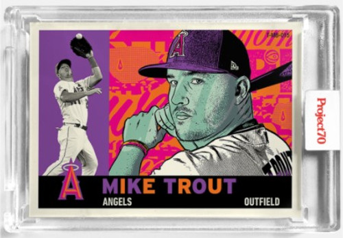 Topps Project 70 Mike Trout #27 by Fucci (PRE-SALE) - Wheeler