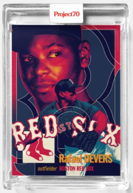 Topps Project 70 Rafael Devers #720 by Matt Taylor (PRE-SALE)