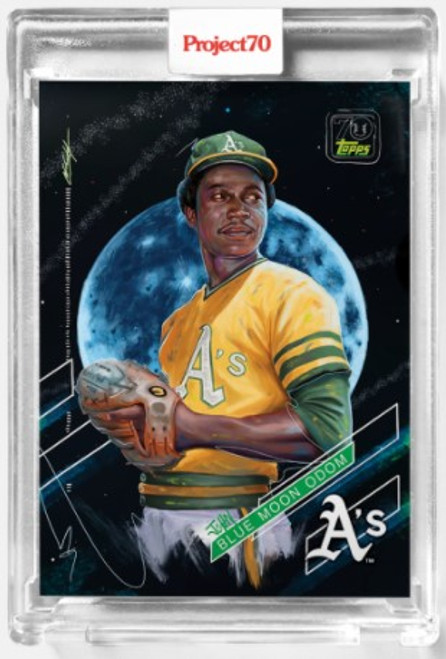Topps Project 70 Blue Moon Odom #754 by Chuck Styles (PRE-SALE)