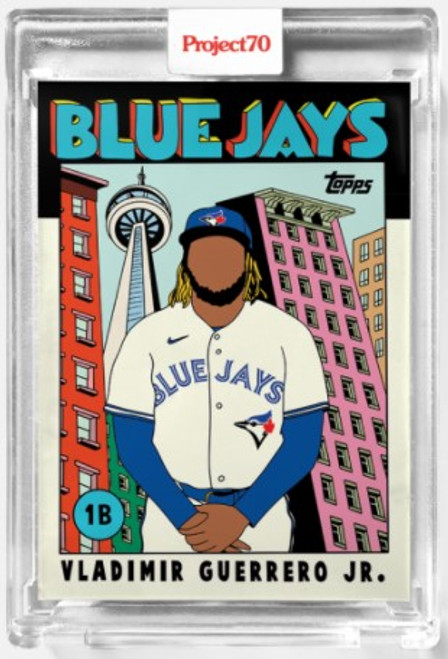 Topps Project 70 Vladimir Guerrero Jr. #825 by Alex Pardee (PRE