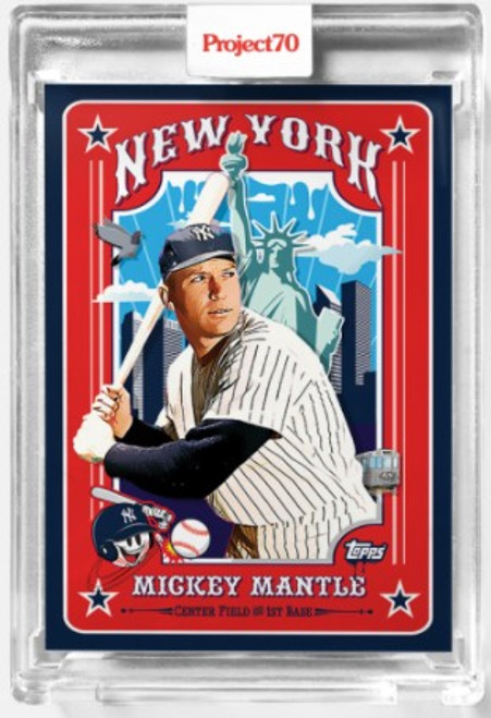 Topps Project 70 Mickey Mantle #771 by Sket One (PRE-SALE)