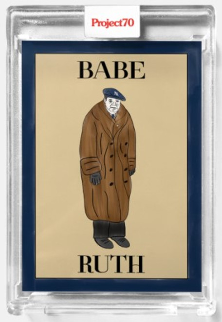 Topps Project 70 Babe Ruth #786 by Oldmanalan (PRE-SALE)